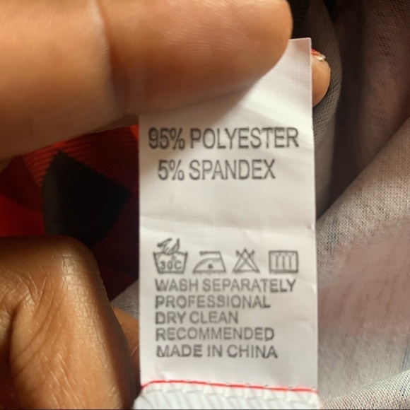 OVERALL PYJAMAS PLAID RED BLACK  BEAR CHEEKS MOM NIGHTWEAR SIZE MEDIUM - Picture 14 of 16